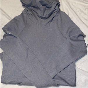 Grey Thermal Athletic Sweater